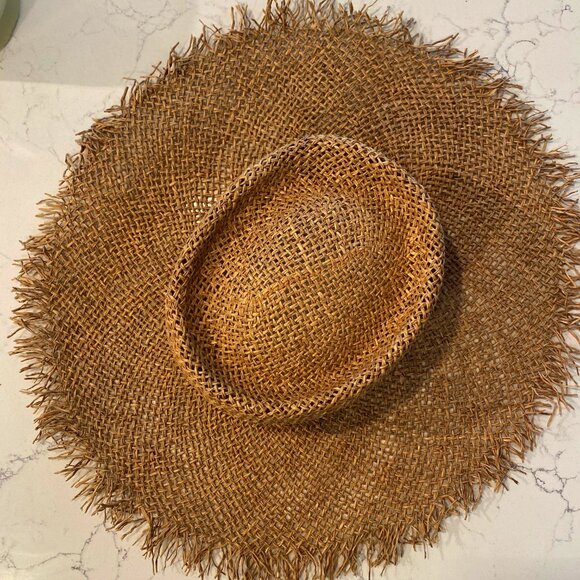 Lack of Color Sunnydip Fray Boater - Picture 1 of 2